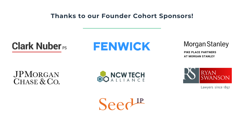 Founder Cohort Sponsors